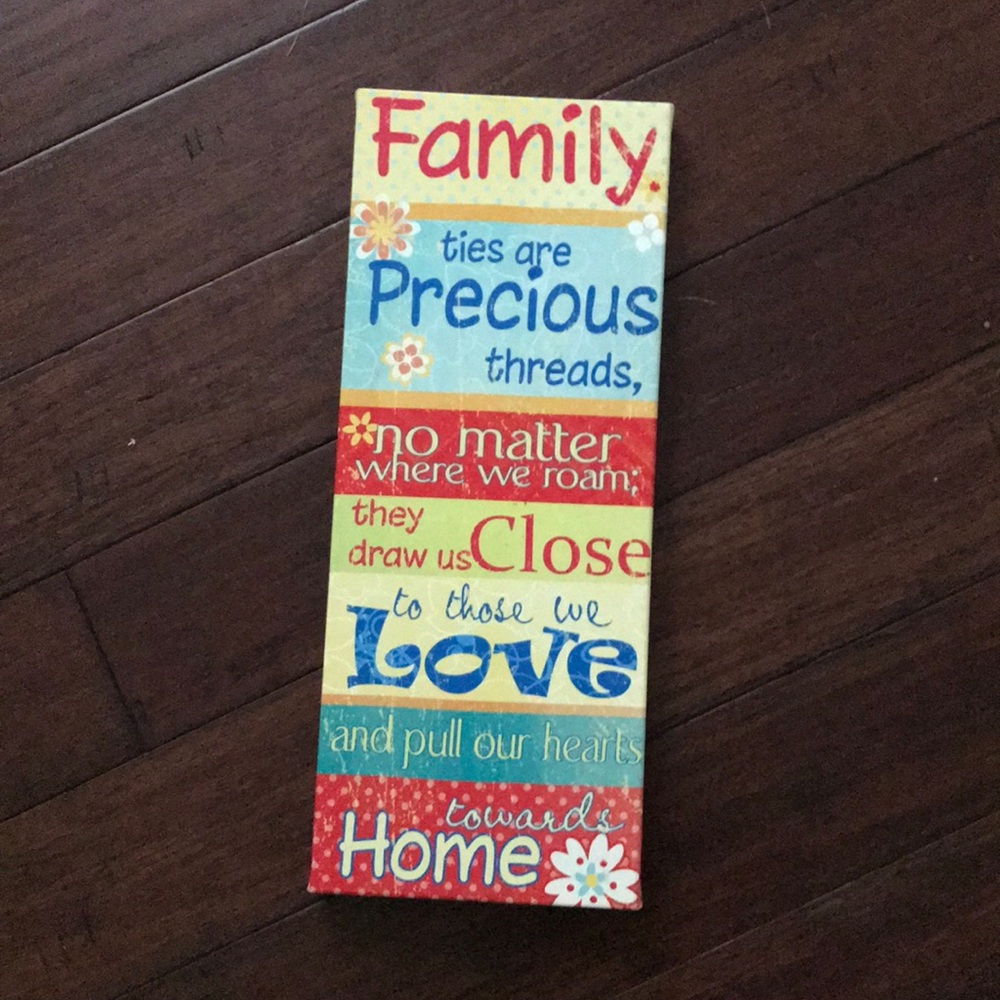 Family sign